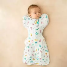 Love To Dream Swaddle Up Winter Warm S Art.121212 Alphabet   Хлопковая пелёнка-спальный мешок для комфортного сна, пеленания