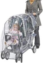 Universal Rain Cover for Twins Art.122999 Lietusplēve dvīnu ratiņiem