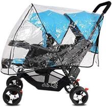 Universal Rain Cover for Twins Art.122999 Lietusplēve dvīnu ratiņiem