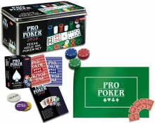 Tactic ProPoker Art.123834 Набор для Покера в металлической упаковке