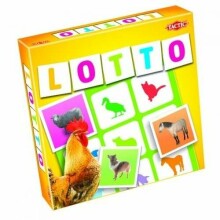 Tactic Lotto Art.41449 Настольная игра  Лото Домашние животные