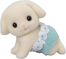 Sylvanian Families Rabbit Twins with Car Art.5737