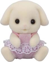 Sylvanian Families Rabbit Twins with Car Art.5737