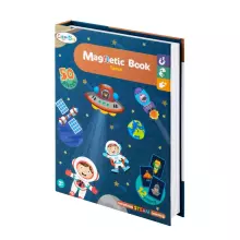 Ricokids Magnetic Book Art.RK-770 Magnētiska grāmata-puzle Kosmoss