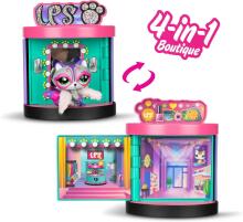Набор Littlest Pet Shop Sweet and Stylish – 3 фигурки питомцев, 15 аксессуаров и код Roblox Art. BF00722