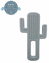 MINIKOIOI soft silicone teether Grey Cactus 101090004
