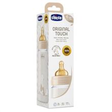 Chicco Original Touch Anticolic Baby Bottle Art.129087 Lateksa barošanas pudelīte 330 ml