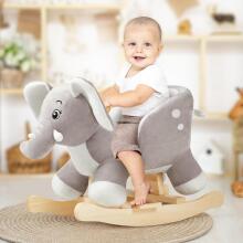 Kidsworld Rocking Chair Art.129613  Mīksts šūpuļzirdziņš ar muguriņas atbalstu (Šupuļzirgs)