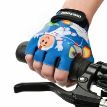 Meteor Gloves Junior Space Art.129658   dviračių pirštinės (XS-M)