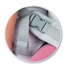 Momi Collete  Art.132042 Grey  Bērnu ķengursoma 2 vienā ( 3,5 līdz 20kg)