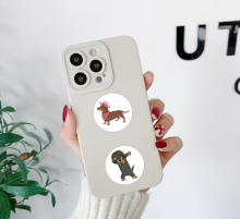 Cartoon Dog Gift Stickers Art.132778 Наклейки,10 шт