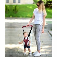 Lorelli  Safety Harness Step By Step Art.10010140004 Dark Grey Поводок-ремень  безопасности для детской ходьбы