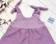 Baby Love Muslin Dresses Art.132816 Violet