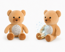 Kids Book Bear Art.13287 Мягкая музыкальная игрушка-проектор Медвежонок
