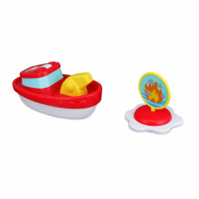 BB JUNIOR vannas rotaļlieta Splash 'N Play Fire Boat, 16-89015