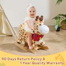 Kidsworld Rocking Chair Art.135820 Мягкое кресло-качалка с поддержкой спинки