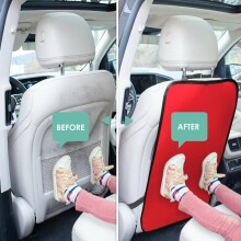 La bebe™ Car Seat Protector Eco Leather Art.56793 Orange Защитный чехол для сидения