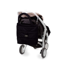 La bebe™ Universal bag 48x51 Art.137571 Grey Universāla soma mamiņam/Soma ratiem