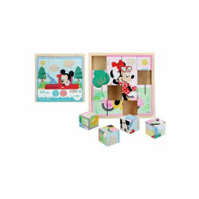 Woomax Wooden Disney Cube Art.48722  Детские деревянные кубики