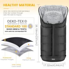 Bebe Basic Footmuff Universal Art.138147 Light Grey Детский зимний конверт в коляску/автокресло