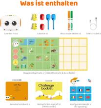 Programmable Robot Children Art.138326 An interactive electronic robot for early programming and STEM education for children aged 3 and up.