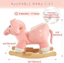 Kidsworld Rocking Chair Art.138420 Мягкое кресло-качалка с поддержкой спинки