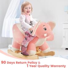 Kidsworld Rocking Chair Art.138420 Мягкое кресло-качалка с поддержкой спинки