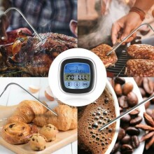 Virtuves termometrs ar LCD ekrānu + virtuves svari