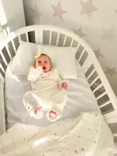 La Bebe™ Bed Kotto Olin 9 in 1 Art.141419 White Многофункциональная деревянная кроватка-трансформер 9 в 1