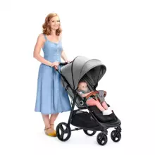 KinderKraft  Grande Plus Art.KSGRAN00BLK0000 Black Прогулочная коляска