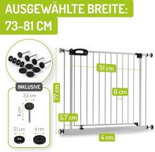 Bomi Merle  Safety Gate Art.142035 White Ворота безопасности