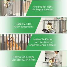 Naizy N Stop Safety Gate Art.142038 Black Security Gate