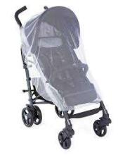 Bebe Basic ™ Mosquito  Art.KX7851 White  moskītu tīkls bērnu ratiem un gultiņām