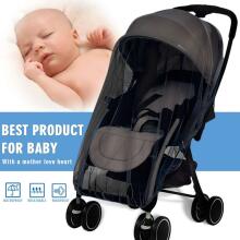 Bebe Basic ™ Mosquito  Art.KX7851 White  moskītu tīkls bērnu ratiem un gultiņām