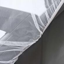 Bebe Basic ™ Mosquito  Art.KX7851 White  moskītu tīkls bērnu ratiem un gultiņām