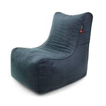 Qubo™ NEW BURMA Apricot VELVET FIT beanbag