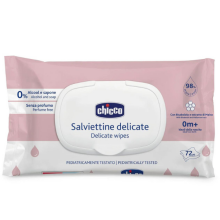 Chicco Delicate Wipes Art.142942  Universālas mitrās salvetes, 72 gab