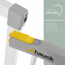 Hauck Clear Step Gate Art.597422 White