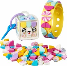 41944 LEGO® DOTS Saldumu kaķēns — rokassprādze un somas piekariņš