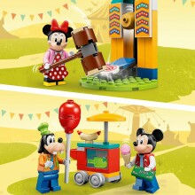 10778 LEGO® Mickey & Friends Mikipele, Minnija un Spruksts atrakciju parkā