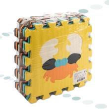 Bebe Basic Puzzle Art.KX5208  Многофункциональный напольный пазл-коврик из 9 элементов
