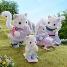 Sylvanian Families sniega leopardu ģimenes slēpošanas komplekts Art.5814