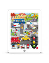 Bo Musical Game Art.145621 Interactive learning tablet (Latvian language)