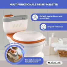 Mobiclinic Children Musical Potty Art.145682 White  muzikāls podiņš