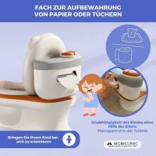 Mobiclinic Children Musical Potty Art.145682 White  muzikāls podiņš