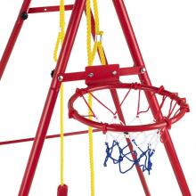Bebe Basic Swing/Basketball Art.KX7936 Качели етская с баскетбольным кольцом 2 в 1