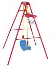 Bebe Basic Swing/Basketball Art.KX7936 Качели етская с баскетбольным кольцом 2 в 1