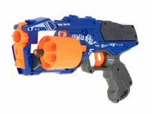 Ikonka Art.KX6585 "Blaze Storm" putų smiginio pistoletas + 20 smiginio strėlių mėlynos spalvos