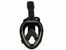 Ikonka Art.KX6130_1 Pilnībā saliekama snorkelēšanas maska L/XL melna