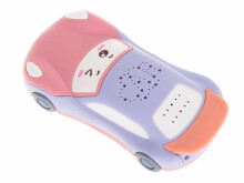 Ikonka Art.KX5980 Auto tālruņa zvaigžņu projektors ar mūziku rozā krāsā